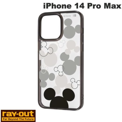 [ネコポス送料無料] Ray Out iPhone 14 Pro Max ディズニーキャラクター ハイブリッドケース ミッキーマウス # RT-DP39UC2/MKM レイアウト (iPhone14ProMax スマホケース) [PSR]