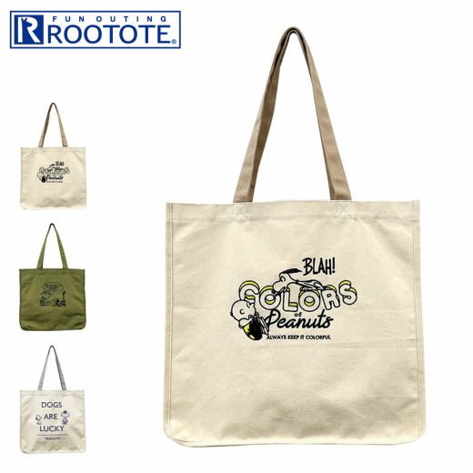 ルートート ピーナッツ トートバッグ レディース 8259 ROOTOTE | スヌーピー 軽量 IP.GRD キャンバス Peanuts-7Q[PO10][即日発送]