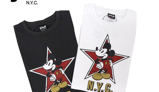 【ポイントアップ】【Schott】 ショット 3103131 DISNEY T-SHIRT N.Y.C. Tシャツ メンズ レディース