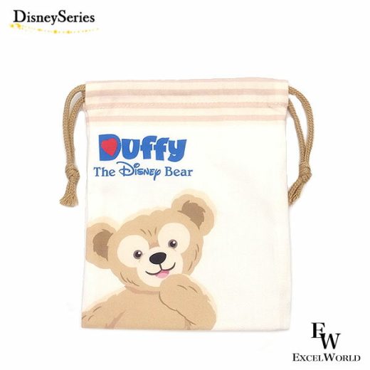 ダッフィーきんちゃく DUFFY ポーチ ディズニーシー限定 ダッフィーグッズ あす楽 エクセルワールド 誕生日 ギフト クリスマス プレゼントにも ディズニーグッズ かわいい