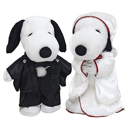 SNOOPY(スヌーピー) スヌーピー&ベル ウェディング 和風 ぬいぐるみ L 182075