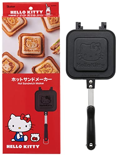 スケーター ホットサンドメーカー かわいい焼き上がり 直火 アルミ製 ハロー キティ お手入れ簡単 ALHOS1-A