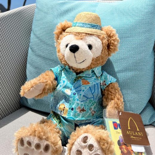 大好評【ハワイ限定】大人気 ダッフィー ぬいぐるみ アウラニ リゾート ディズニー Duffy 新 ぬいぐるみ 洋服 ギフトラッピング おみやげ お土産 ダッフイーアンドフレンズ テディベア くま ディズニーシー