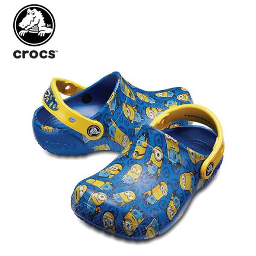 【40％OFF】クロックス(crocs) クロックス ファン ラブ ミニオンズ グラフィック クロッグ キッズ(k' crocs fun lab Minions graphic clog) キッズ/サンダル/シューズ/子供用[C/A]