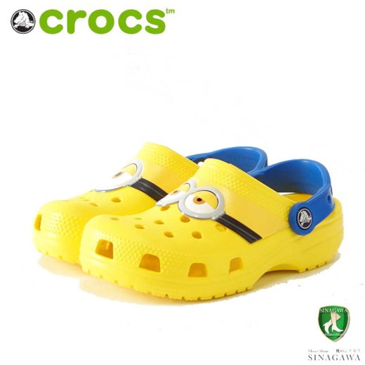 crocs クロックス Fun Lab I am Minions Clog K ファン ラブ アイアムミニオンズ クロッグ （キッズ）207461730 イエロー「靴」