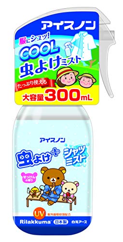 アイスノンシャツミスト 虫よけプラス リラックマ 大容量 300ml