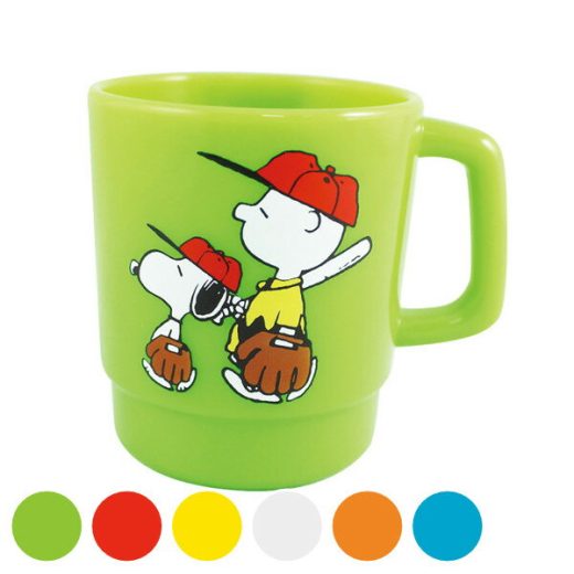 マグカップ 230ml S スヌーピー ピーナッツ コップ プラスチック 日本製 キャラクター （ 電子レンジ対応 マグ カップ SNOOPY プラコップ 割れにくい うがい 歯磨き おしゃれ かわいい ）【3980円以上送料無料】