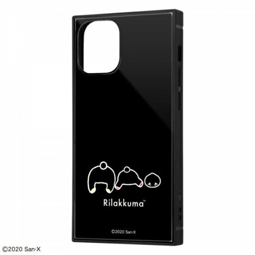 iPhone 12 mini ケース /リラックマ/耐衝撃ハイブリッドケース KAKU/bumbumbum かわいい キャラクター TPU アイフォン かっこいい おすすめ 安心 衝撃吸収 アップル Apple イングレム 送料無料 快適 ポリウレタン サンエックス 可愛い アイフォーン