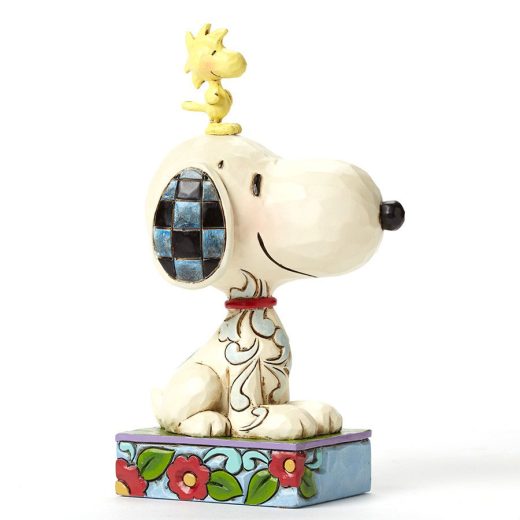 親友 スヌーピーとウッドストック 12.5cm | スヌーピー フィギュア 大人向け 人形 置物 ジムショア グッズ SNOOPY & WOODSTOCK PERSONALITY ジム・ショア ピーナッツ JIM SHORE PEANUTS 正規輸入品