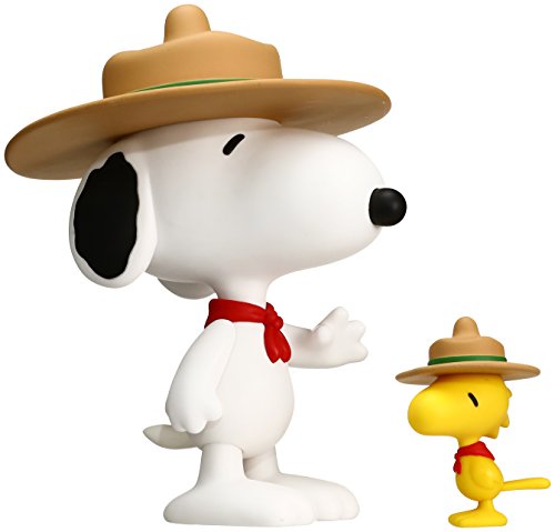 VCD BEAGLE SCOUT SNOOPY & WOODSTOCK (ビーグルスカウトスヌーピー&ウッドストック) PEANUTS ノンスケール PVC製 塗装済み完成品フィギュア 【沖縄県へ発送不可です】