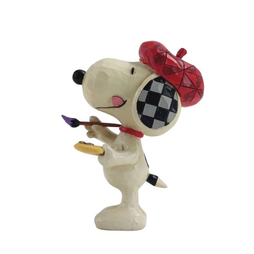 スヌーピー アーティスト ミニ 8.3cm | Mini Snoopy Artist ジム・ショア ピーナッツ JIM SHORE 正規輸入品