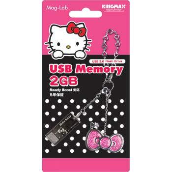 ハローキティ USBメモリー 2GB Kingmax-kittyUSB2GBtypeB-bl