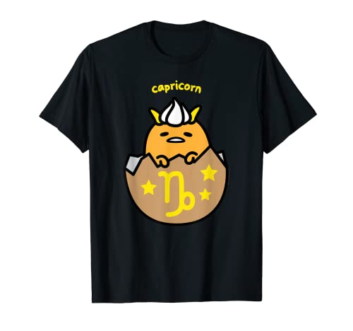 ぐでたま やぎ座 半袖Tシャツ メンズ 【Sサイズ】 ブラック ファッション トップス アメリカte