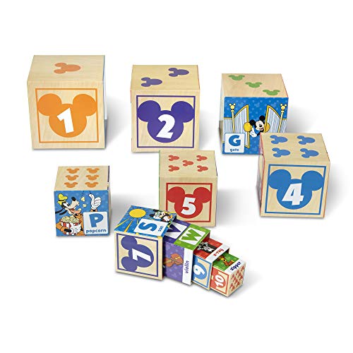 メリッサ&ダグ おもちゃ 知育玩具 Melissa & Doug Melissa & Doug Disney Mickey Mouse ABC-123 Nesting & Stacking Blocksメリッサ&ダグ おもちゃ 知育玩具 Melissa & Doug