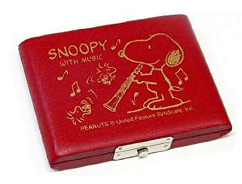 【未使用】【中古】SNOOPY BAND COLLECTION スヌーピーリードケース B♭クラリネット（5枚入）レッド SCL-05R