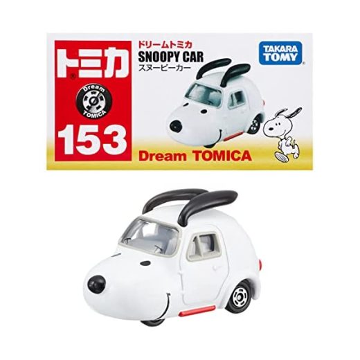 タカラトミー『 トミカ ドリームトミカ No.153 スヌーピーカー 』 ミニカー 車 おもちゃ unisex 3歳以上 箱入り 玩具安全基準合格 STマーク認証 TOMICA TAKARA TOMY