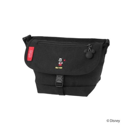 マンハッタンポーテージ Manhattan Portage ナイロン メッセンジャー バッグ (XXS) ディズニー ミッキー 22 Nylon Messenger Bag (XXS) Disney Mickey 22 ブラック 1603-MIC-22 BLK［BG］【GGFF】