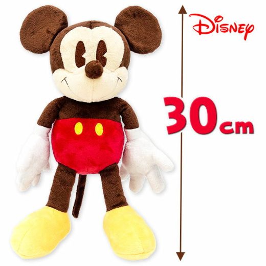 オールドミッキー ぬいぐるみ30cm{Disney キャラクター ミッキー ミッキーマウス 誕生日 おもちゃ ぬいぐるみ ギフト 人形 グッズ インテリア 雑貨}[子供会 保育園 幼稚園 景品 イベント お祭り プレゼント 人気]【色柄指定不可】