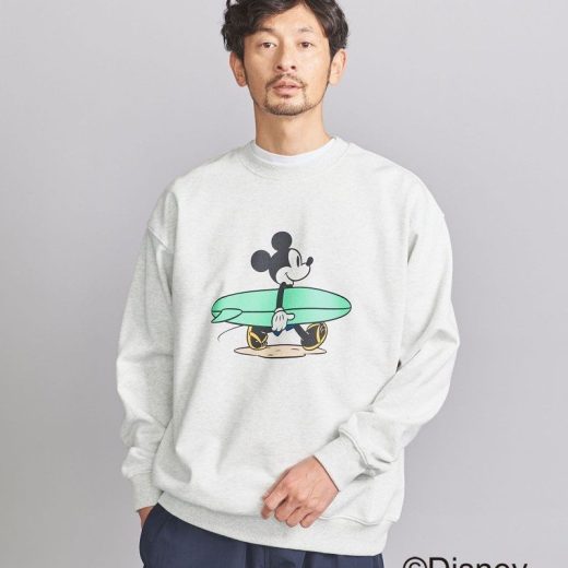 ＜CGS.＞ Mickey Mouse OGN/CTN SWT2/スウェット California General Store ビューティ＆ユース ユナイテッドアローズ トップス カットソー・Tシャツ グレー【送料無料】[Rakuten Fashion]