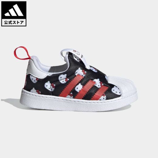 【公式】アディダス adidas 返品可 ハローキティ SST 360 / Hello Kitty SST 360 オリジナルス キッズ／子供用 シューズ・靴 スニーカー 白 ホワイト GY9214 ローカット eoss23ss