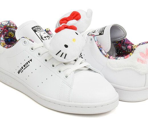 adidas STAN SMITH W''HELLO KITTY AND FRIENDS''【アディダス スタンスミス ウィメンズ】【ハローキティ マイメロディ マイメロ サンリオ SANRIO】【リサイクル カジュアル スニーカー】【ウィメンズ レディース 女性】FTWWHT / CBLACK / LTFLRE