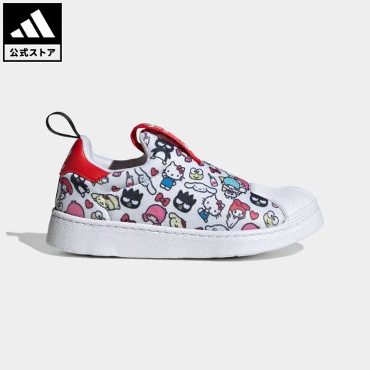 【1,000円OFFクーポン対象 06/04 20:00〜06/11 01:59】【公式】アディダス adidas 返品可 adidas Originals × Hello Kitty and Friends SST 360 オリジナルス キッズ／子供用 シューズ・靴 スニーカー 白 ホワイト HQ4094 ローカット