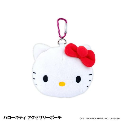 ハローキティ アクセサリーポーチ[ゴルフ キャラクター おもしろ 小物入れ Hello Kitty サンリオ][ゴルフコンペ景品 ゴルフコンペ 景品 賞品 コンペ賞品][ゴルフ用品 グッズ ギフト プレゼント]