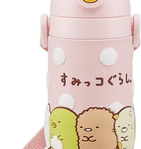 スケーター 子供用 直飲み 水筒 3D ステンレス 480ml すみっコぐらし SDPV5