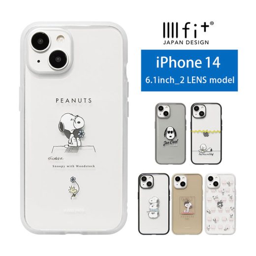 IIIIfit Clear ピーナッツ iPhone14 クリアケース スヌーピー iPhone13 スマホケース ケース キャラクター PEANUTS カバー iPhone 14 ハードケース | iphoneケース iphoneカバー クリア イーフィット アイフォン14ケース アイホン13ケース アイホンケース アイホン14カバー