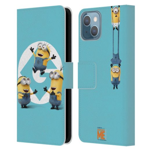 MINIONS ミニオンズ - Group Toss レザー手帳型 / Apple iPhoneケース 【公式 / オフィシャル】