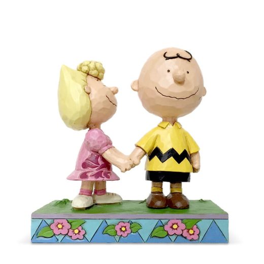 チャーリーブラウン サリー 14cm | スヌーピー フィギュア 大人向け 人形 置物 ジムショア グッズ Charlie Brown and Sally ジム・ショア ピーナッツ JIM SHORE PEANUTS 正規輸入品