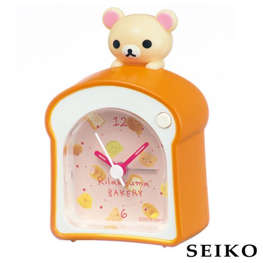 SEIKO セイコークロック キャラクター リラックマ コリラックマ CQ160A 国内正規品 キッズ 子供用 目覚まし時計 ライト 目覚まし 目覚し めざまし 置き時計 かわいい キャラ 卒園祝い 入学祝い 誕生日プレゼント 子供 女の子 小学生