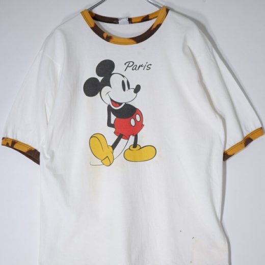 ジャクソンマティスJACKSON MATISSE 2021AW ×Disney ミッキーマウス トリムTシャツ新品【MTSA66459】【ホワイト】【M】【未使用】【2点以上同時購入で送料無料】【DM211126】