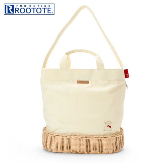 ハローキティ ROOTOTE スロースバッグ アイボリー