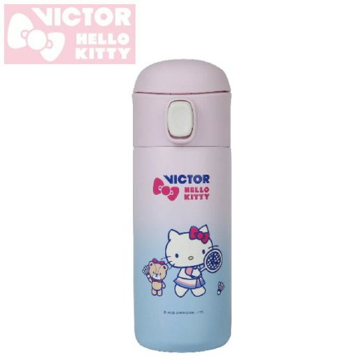 【即納★あす楽】Victor / ビクター ハローキティ Hello Kitty ステンレスボトル PG9905KT ガールズ バドミントン ピンク ギフト プレゼント 水筒 ドリンク