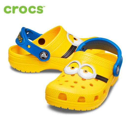 【22%OFF】クロックス キッズ ジュニア サンダル FUN LAB I AM MINIONS CLOG K ミニオン クロッグ CROCS MINIONS 207461 イエロー 子供靴 セール