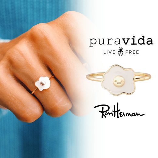 puravida プラヴィダ サンリオ ぐでたまコラボ GUDETAMA RING 指輪 リング レディース ユニセックス 夏 ロンハーマン[アクセサリー]