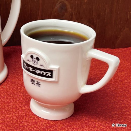 マグカップ 210ml ミッキーマウス 喫茶 磁器 （ コーヒーカップ マグ カップ コップ お茶用品 レトロ ティーウェア コーヒー 紅茶 ティータイム ミッキー ディズニー キャラクター ）