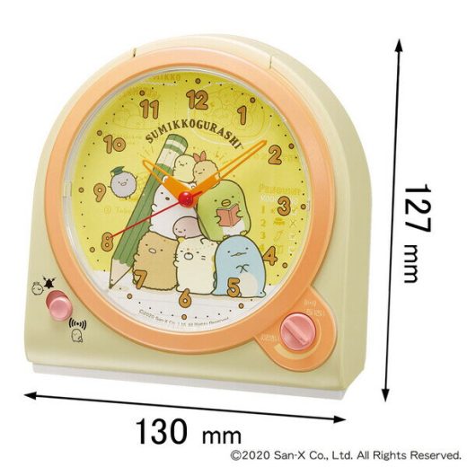 セイコータイムクリエーション 目覚まし時計 すみっコぐらし　目覚まし時計 CQ-162-Y [CQ162Y]【返品種別A】