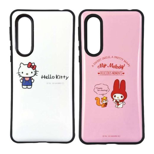 SHARP AQUOS zero5G basic 対応 ケース カバー サンリオキャラクターズ SANRIO IIIIfit イーフィット ハイブリッドケース ハローキティ マイメロディ グルマンディーズ SANG-68KT