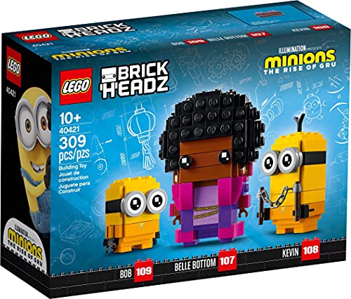 レゴ LEGO BricksHeadz Minions 40421 The Rise of Gru - Belle Bottom, Kevin and Bob for Ages 3 & Upレゴ