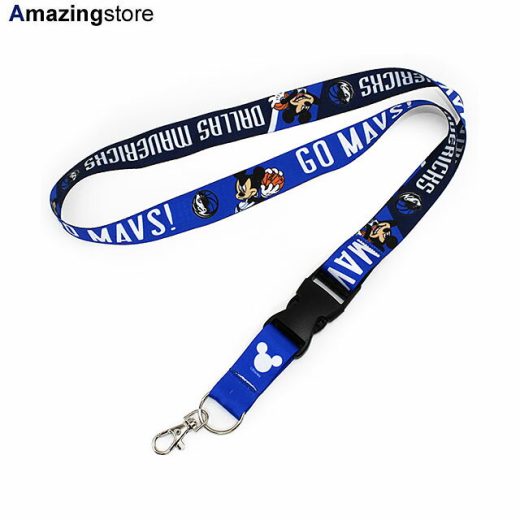 ウィンクラフト ランヤード ダラス マーベリックス ディズニー 【DISNEY MICKEY MOUSE NBA LANYARD】 WINCRAFT DALLAS MAVERICKS ブルー ブラック [メンズ レディース for3000 21_10_4ACC]