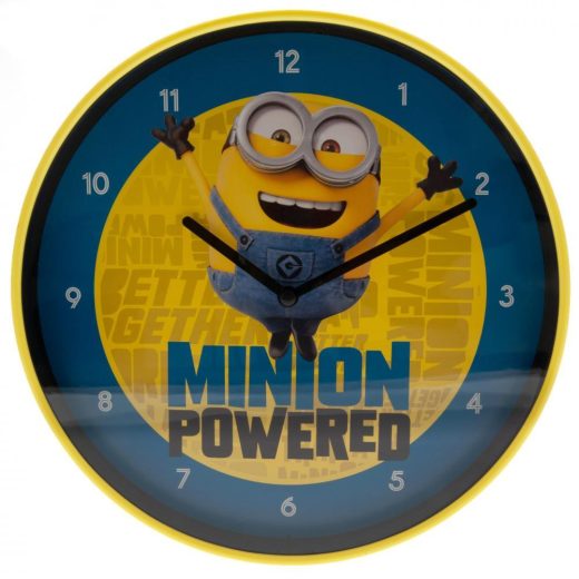 (ミニオンズ) Minions オフィシャル商品 ボブ ウォールクロック 掛け時計 【海外通販】