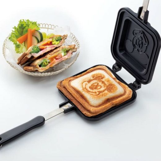 フライパン 鍋 調理器具 ホットサンドメーカー ワッフルメーカー チーズ ステンレス 焼き印がつくホットサンドメーカー　くまのぷーさん・スヌーピー・Imドラエモン　 WW1812