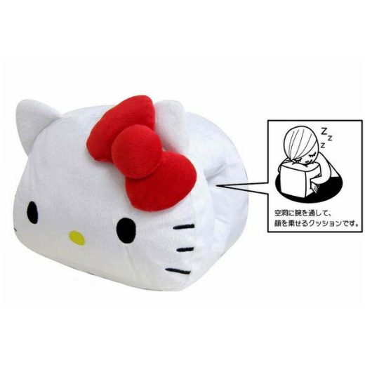 直送・代引不可HeLLo Kitty ハローキティ ハンドクッション(安眠クッション) ホワイト(白)別商品の同時注文不可