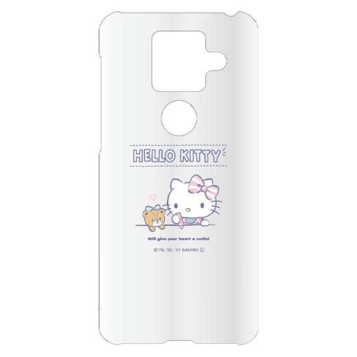 SHARP AQUOS sense4 plus対応 ケース カバー サンリオキャラクターズ ハローキティ ハードケース SANRIO KITTY グルマンディーズ SANG-106KT