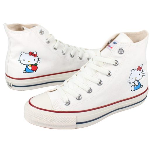 コンバース CONVERSE スニーカー オールスター アール ハロー キティ ハイ ALL STAR R HELLO KITTY HI ホワイト 1SD510【GHOL】