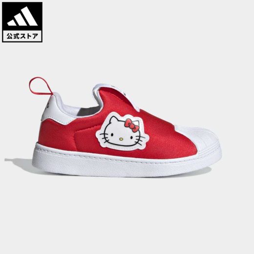 【公式】アディダス adidas 返品可 ハローキティ SST 360 / Hello Kitty SST 360 オリジナルス キッズ／子供用 シューズ・靴 スニーカー 赤 レッド GY9211 ローカット