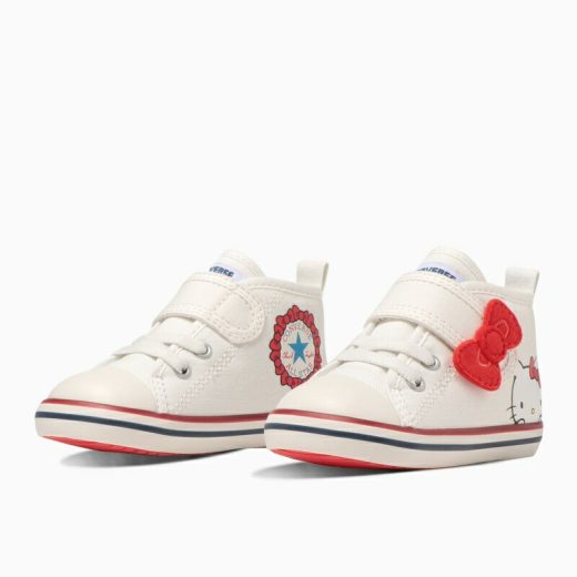 CONVERSE 【CONVERSE 公式】BABY ALL STAR N HELLO KITTY V-1/【コンバース 公式】ベビー　オールスター　N　ハローキティ　V‐1 コンバース シューズ・靴 スニーカー ホワイト【送料無料】