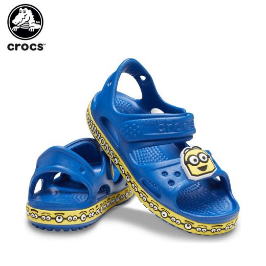 【40％OFF】クロックス(crocs) クロックス ファン ラブ クロックバンド 2.0 ミニオンズ サンダル クロッグ キッズ(crocs fun lab crocband 2.0 Minions sandal k) キッズ/サンダル/シューズ/子供/キャラクター[C/A]